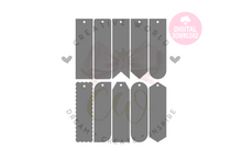 Load image into Gallery viewer, Bookmark | 10 Templates | BDC034