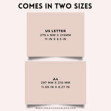 Load image into Gallery viewer, Minimalist 2024 Yearly Calendar | CWCA020