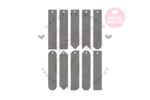 Load image into Gallery viewer, Bookmark | 10 Templates | BDC037