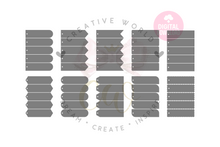 Load image into Gallery viewer, Bookmark | 10 Templates | BDC034