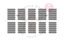 Load image into Gallery viewer, Bookmark | 10 Templates | BDC037