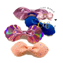 Load image into Gallery viewer, Pinch Hair Bow Template ~ 2 Designs 2 Sizes | CWC050
