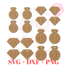 Load image into Gallery viewer, Bow Display Card | 16 Templates | BDC029