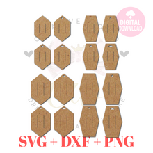 Load image into Gallery viewer, Bow Display Card | 16 Templates | BDC032