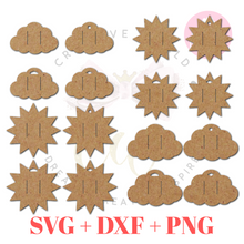 Load image into Gallery viewer, Bow Display Card | 16 Templates | BDC028