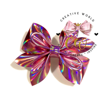 Load image into Gallery viewer, New Classic Pinch Hair Bow Template | CWC096