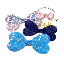 Load image into Gallery viewer, Love Knot Hair Bow Template ~ 4 Sizes | CWC093