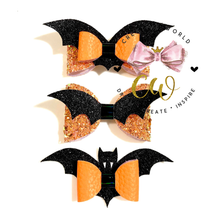 Load image into Gallery viewer, Halloween Hair Bow Template 3 Styles | CWC010