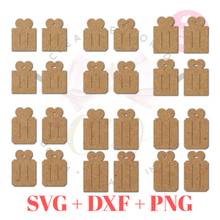 Load image into Gallery viewer, Bow Display Card | 24 Templates | BDC040