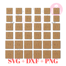 Load image into Gallery viewer, Bow Display Card | 36 Templates | BDC002