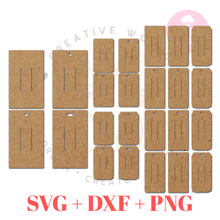 Load image into Gallery viewer, Bow Display Card | 24 Templates | BDC036