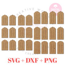 Load image into Gallery viewer, Bow Display Card | 24 Templates | BDC019