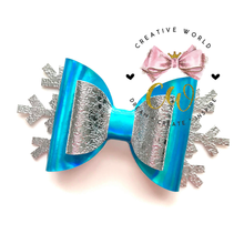 Load image into Gallery viewer, Queenie Princess Hair Bow Template | CWC003