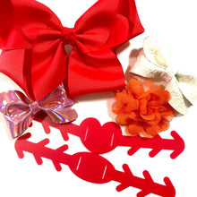 Load image into Gallery viewer, Set of 8 Ear Saver Bow Interchange Holder Digital Template | Ear Saver svg | ES006