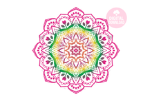 Load image into Gallery viewer, Mandala | Mandala SVG | Ombre SVG | Boho SVG