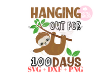 Load image into Gallery viewer, Hanging Out for 100 Days | Happy 100 days | 100 Days of School