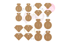 Load image into Gallery viewer, Bow Display Card | 16 Templates | BDC029