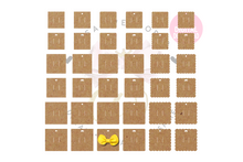 Load image into Gallery viewer, Bow Display Card | 36 Templates | BDC002