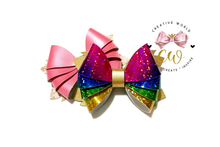 Load image into Gallery viewer, Popular 4 Layer Hair Bow Digital Template | CWC088