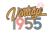 Load image into Gallery viewer, Vintage 1955 svg | 1955 svg | Vintage Birthday svg | Adult Birthday Shirt svg | Birthday svg