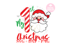 Load image into Gallery viewer, Baby 1st Christmas SVG | First Christmas SVG