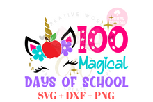 Load image into Gallery viewer, 100 Magical days of School svg | 100 days of School | Happy 100 days svg