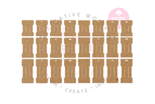 Load image into Gallery viewer, Bow Display Card | 24 Templates | BDC020