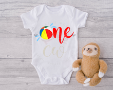 Load image into Gallery viewer, One | Beachball One SVG | Baby 1st Birthday SVG
