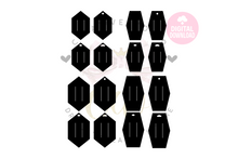 Load image into Gallery viewer, Bow Display Card | 16 Templates | BDC032