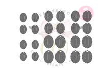 Load image into Gallery viewer, Bow Display Card | 24 Templates | BDC017