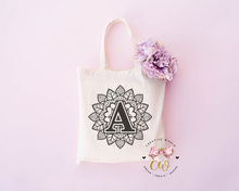 Load image into Gallery viewer, Mandala Alphabet svg | Mandala Letter svg | Mandala Alphabet A-Z svg | Letter A-Z svg