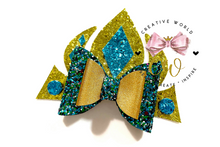 Load image into Gallery viewer, Princess Crown Hair Bow Template | CWC074
