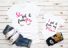 Load image into Gallery viewer, She got it from Me svg | I got it from my Mama svg | Mama and Me svg