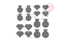 Load image into Gallery viewer, Bow Display Card | 16 Templates | BDC029