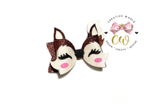 Load image into Gallery viewer, Fox Hair Bow Template | CWC162