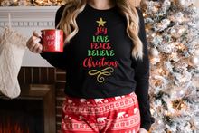 Load image into Gallery viewer, Joy Love Peace Believe Christmas svg | Christmas svg