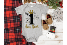Load image into Gallery viewer, Baby 1st New Year SVG | First New Year SVG