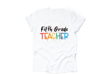 Load image into Gallery viewer, Fifth Grade Teacher svg