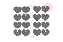 Load image into Gallery viewer, Bow Display Card | 16 Templates | BDC009