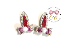 Load image into Gallery viewer, Bunny Ear Hair Bow Template | CWC034