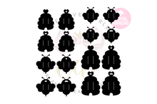 Load image into Gallery viewer, Bow Display Card | 16 Templates | BDC035