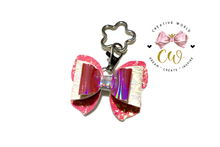 Load image into Gallery viewer, New Key Chain Hair Bow Template | CWC148
