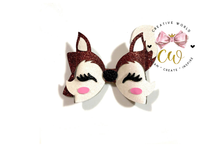 Load image into Gallery viewer, Fox Hair Bow Template | CWC162
