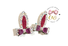 Load image into Gallery viewer, Bunny Ear Hair Bow Template | CWC034