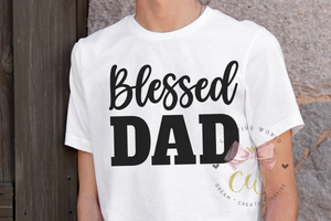 Blessed Dad svg | Blessed svg | Dad svg