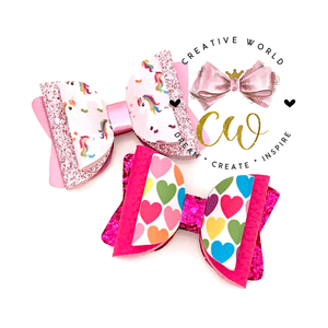 Trendy Hair Bow Template | CWC037