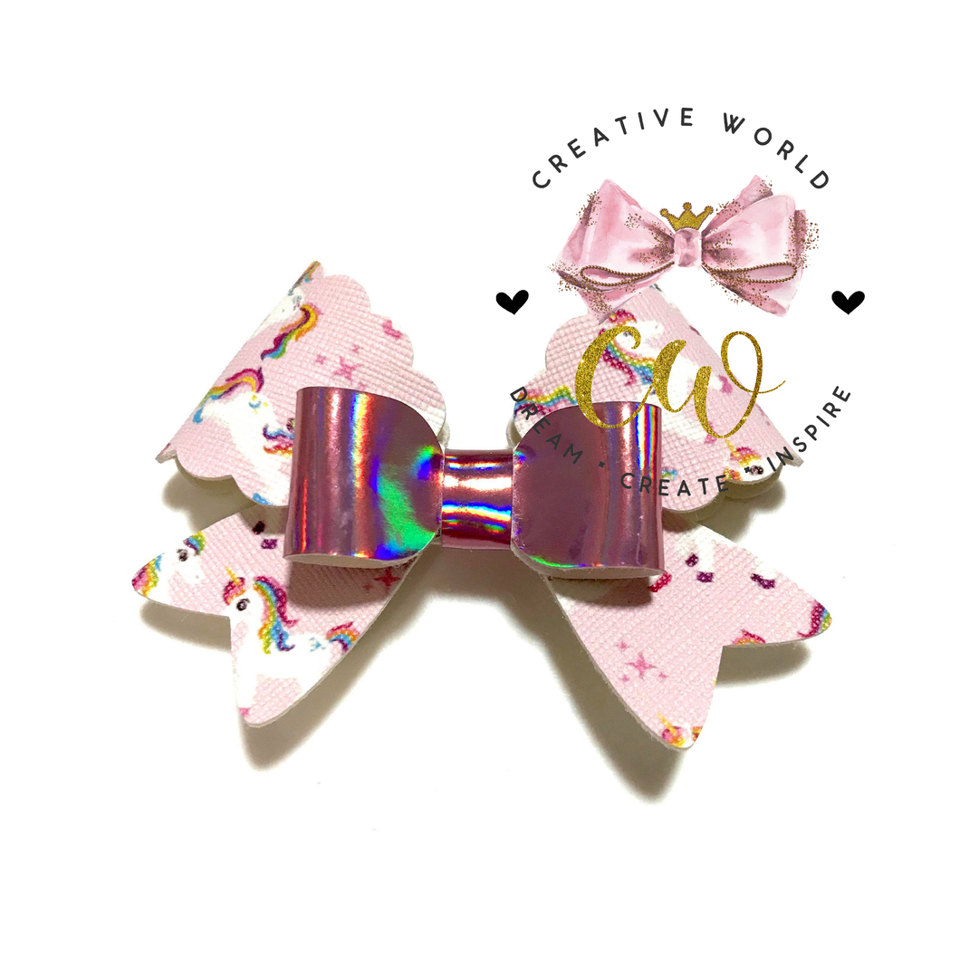 Cutiepie Hair Bow Template  | CWC095