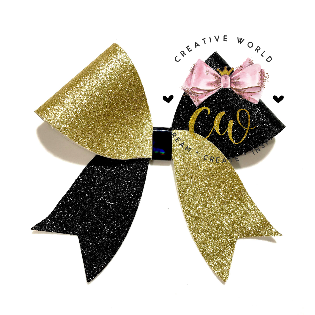 Cheer Hair Bow Template | CWC121