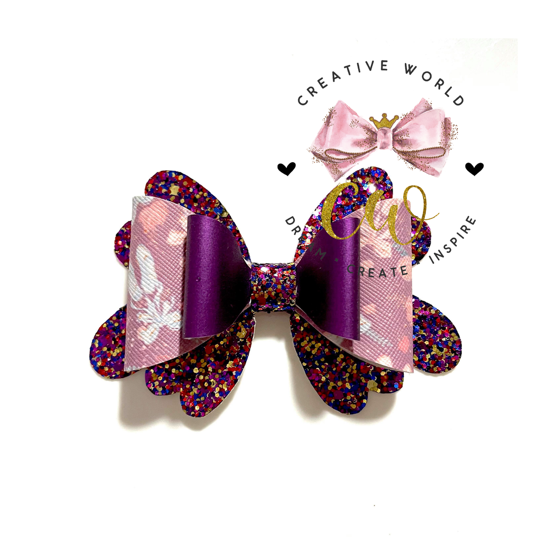 New Classic Hair Bow Template | CWC153