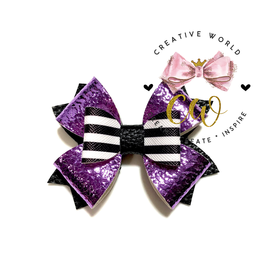 New Delicacy Hair Bow Template | CWC140